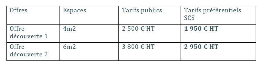 tarifs préférentiels salon Systèmes et Objets Connectés, Paris 2023